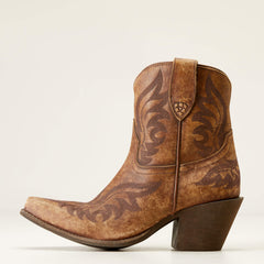 Chandler X Toe Western Boot Women - NATURALLY DISTRESSED BROWN