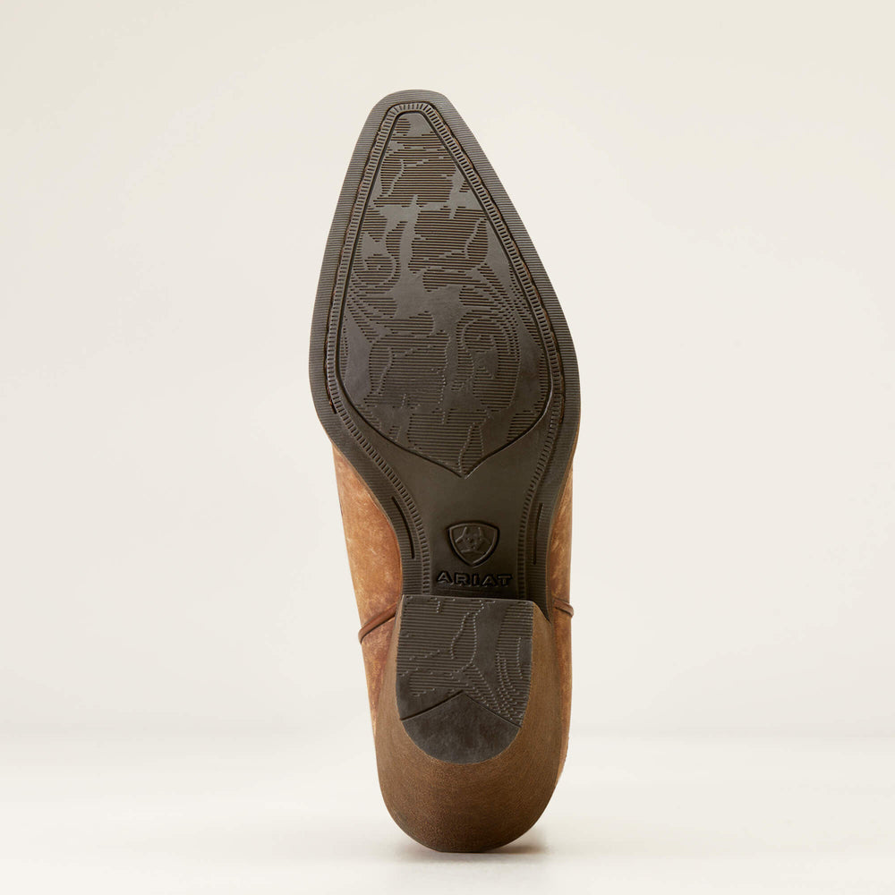 Chandler X Toe Western Boot Women - NATURALLY DISTRESSED BROWN
