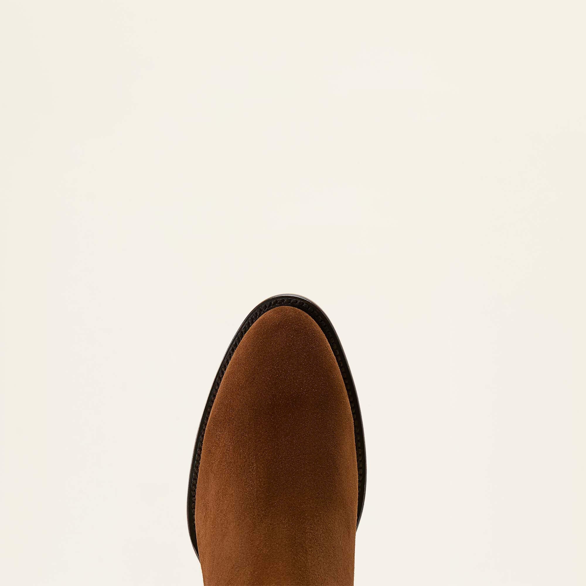 Bench Made Eleanor Almond Toe Chelsea Boot Women - CHESTNUT SUEDE
