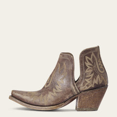 Dixon X Toe Western Boot Women - NATURALLY DISTRESSED BROWN