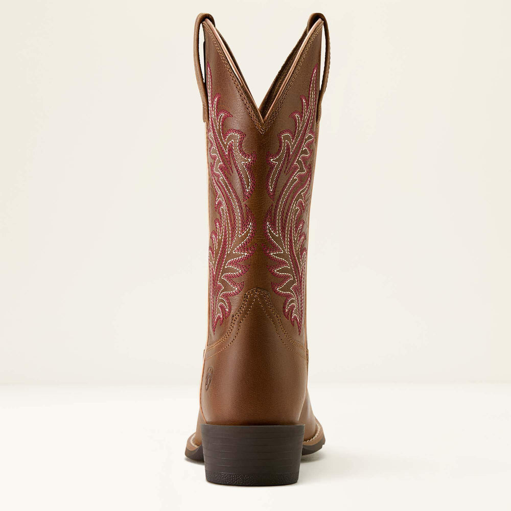 Round Up Narrow Cutter Toe Western Boot Women - SORREL CRUNCH