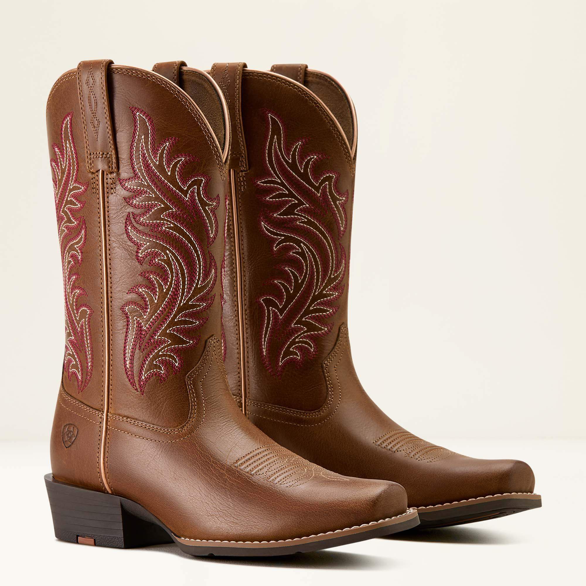 Round Up Narrow Cutter Toe Western Boot Women - SORREL CRUNCH