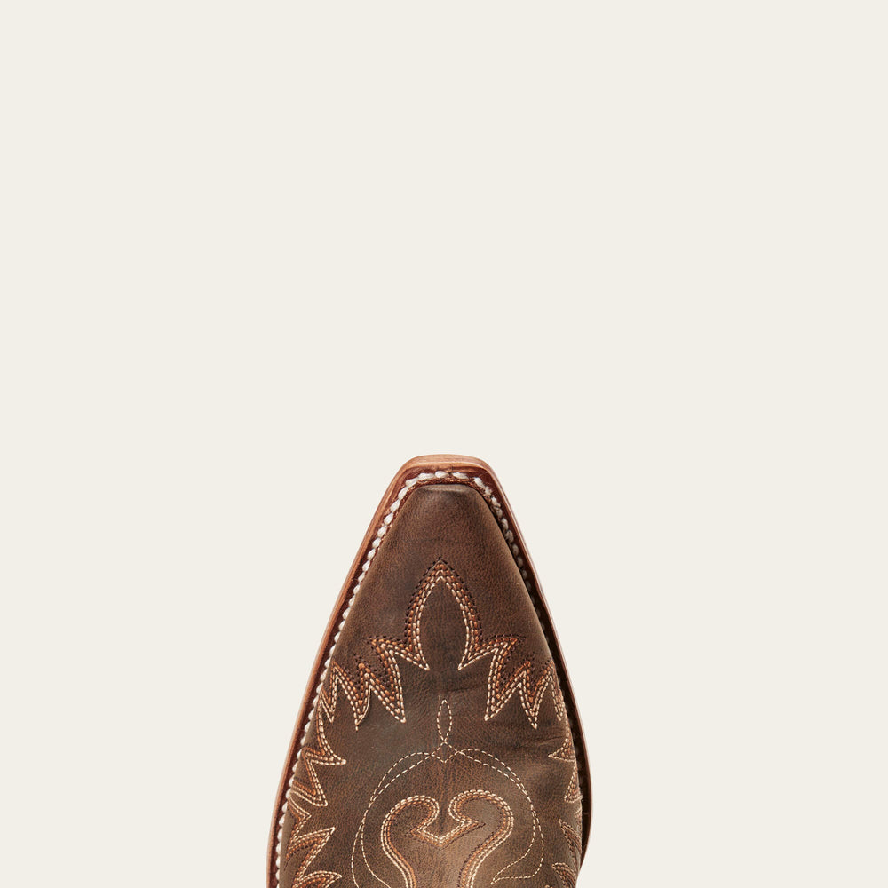 Dixon X Toe Western Boot Women - WEATHERED BROWN