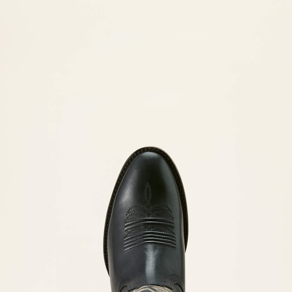 Louella R Toe Western Boot Women - TRUE BLACK