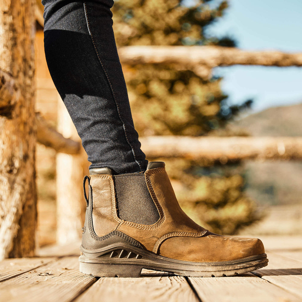 Barnyard Twin Gore II Waterproof Boot Women - ANTIQUE BROWN
