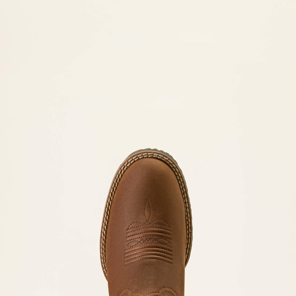 Hybrid Ranchward W Toe Western Boot Women - FRONTIER BROWN