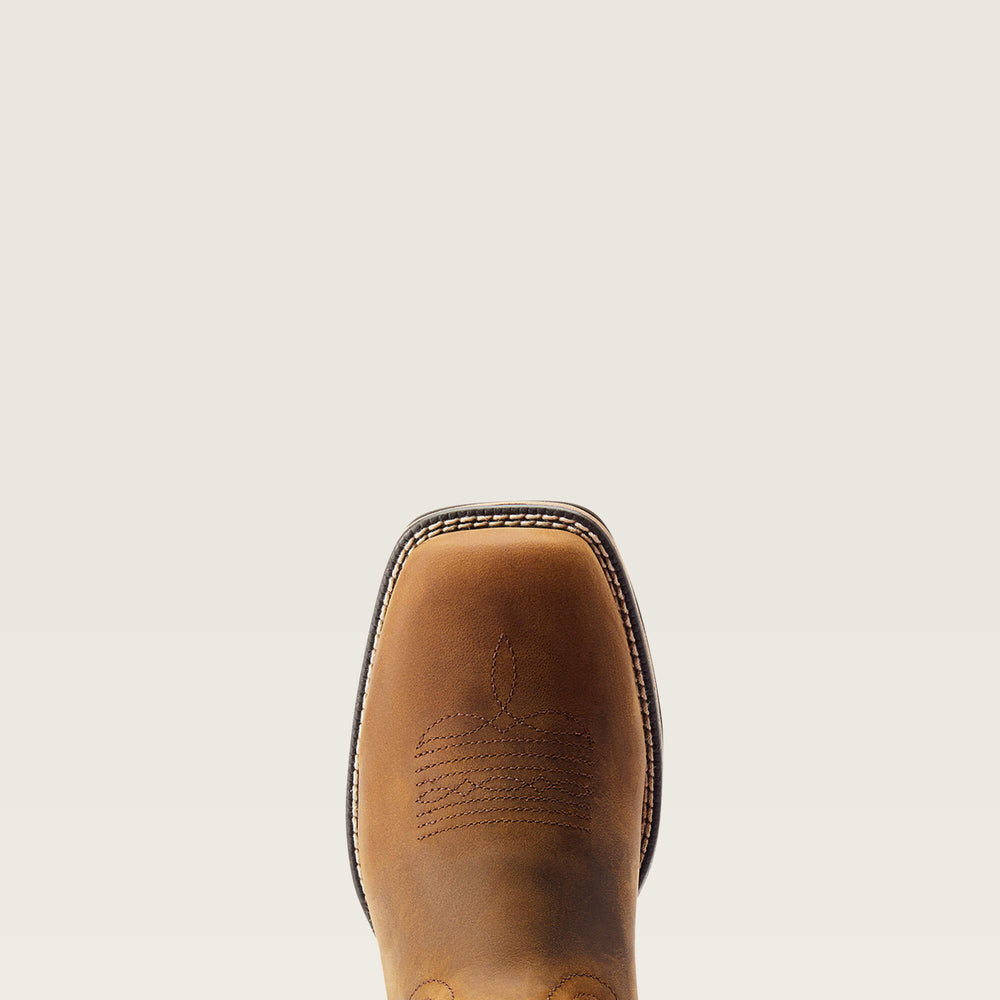 Anthem Deer Waterproof Western Boot Women - DISTRESSED BROWN