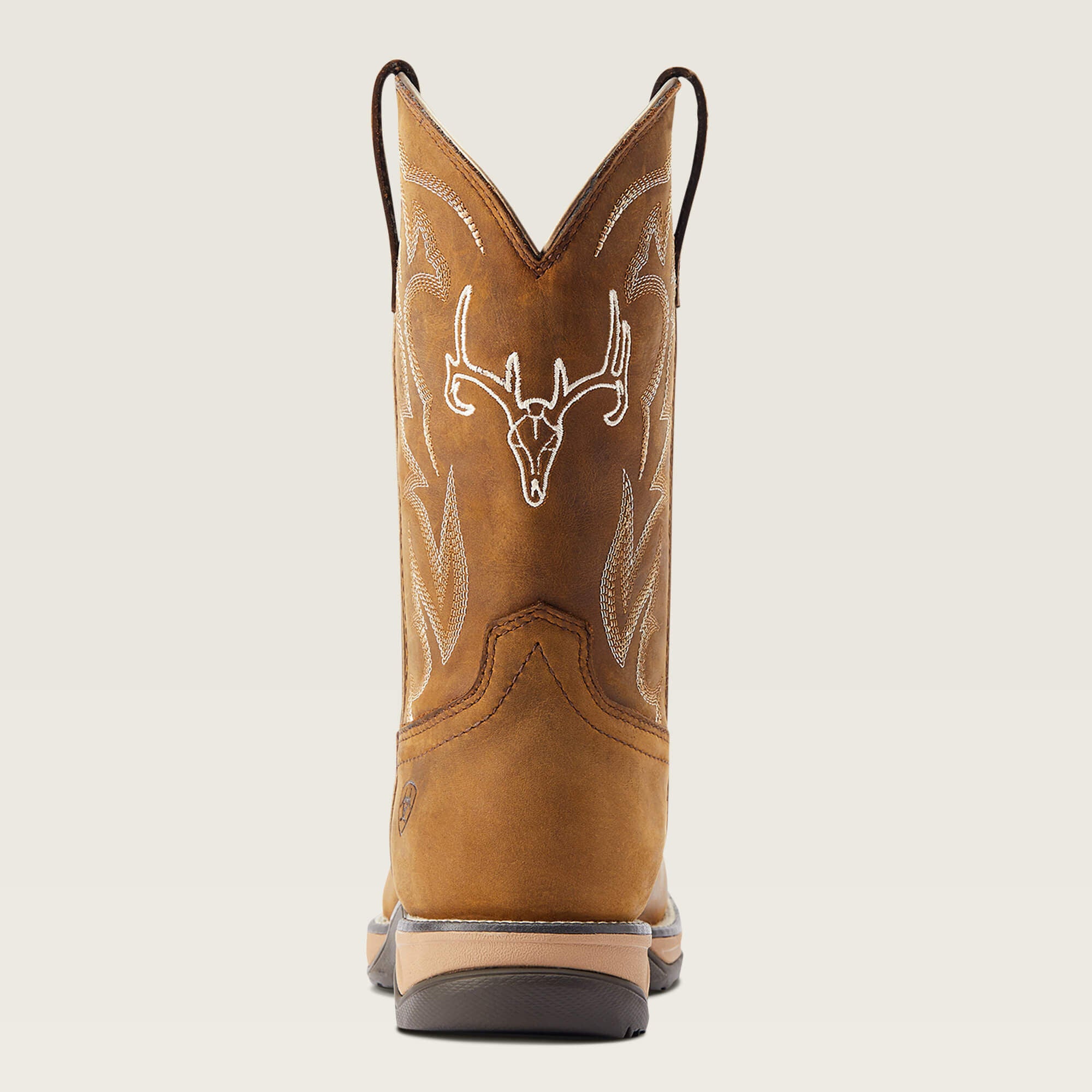 Anthem Deer Waterproof Western Boot Women - DISTRESSED BROWN