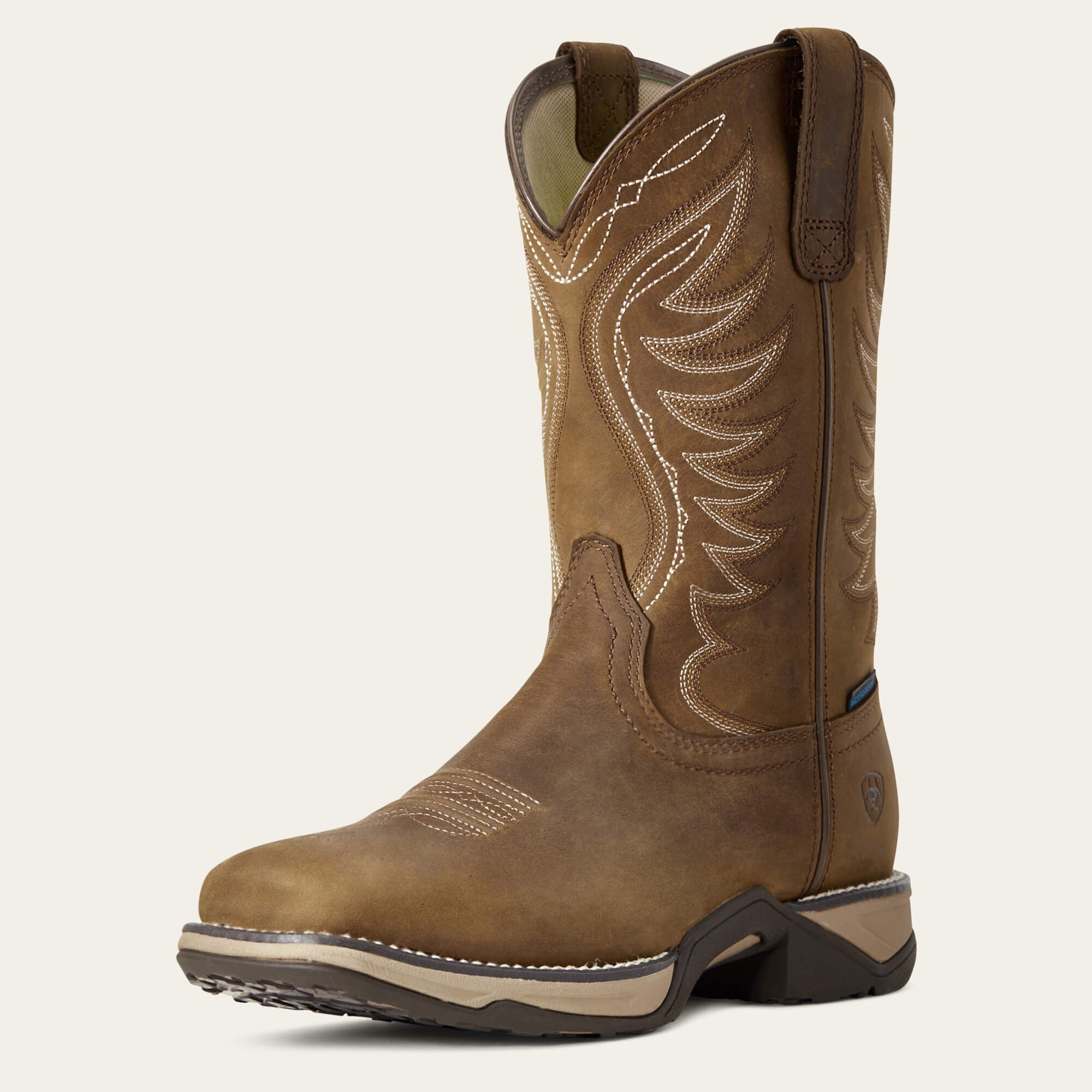 Anthem Waterproof Western Boot Women - DISTRESSED BROWN
