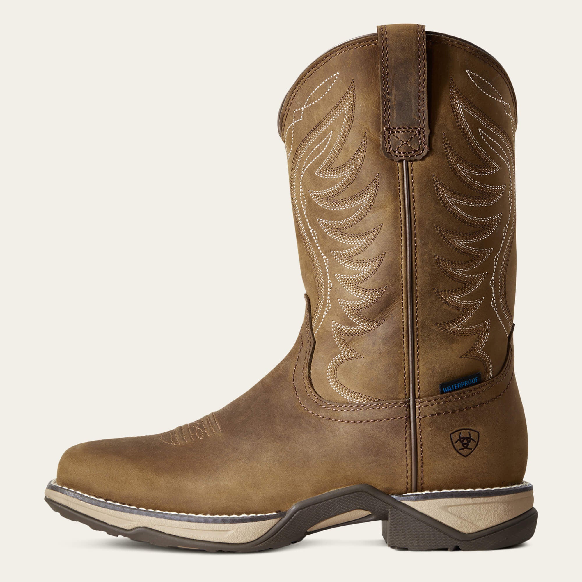 Anthem Waterproof Western Boot Women - DISTRESSED BROWN