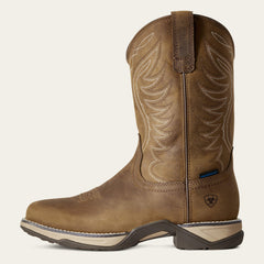 Anthem Waterproof Western Boot Women - DISTRESSED BROWN