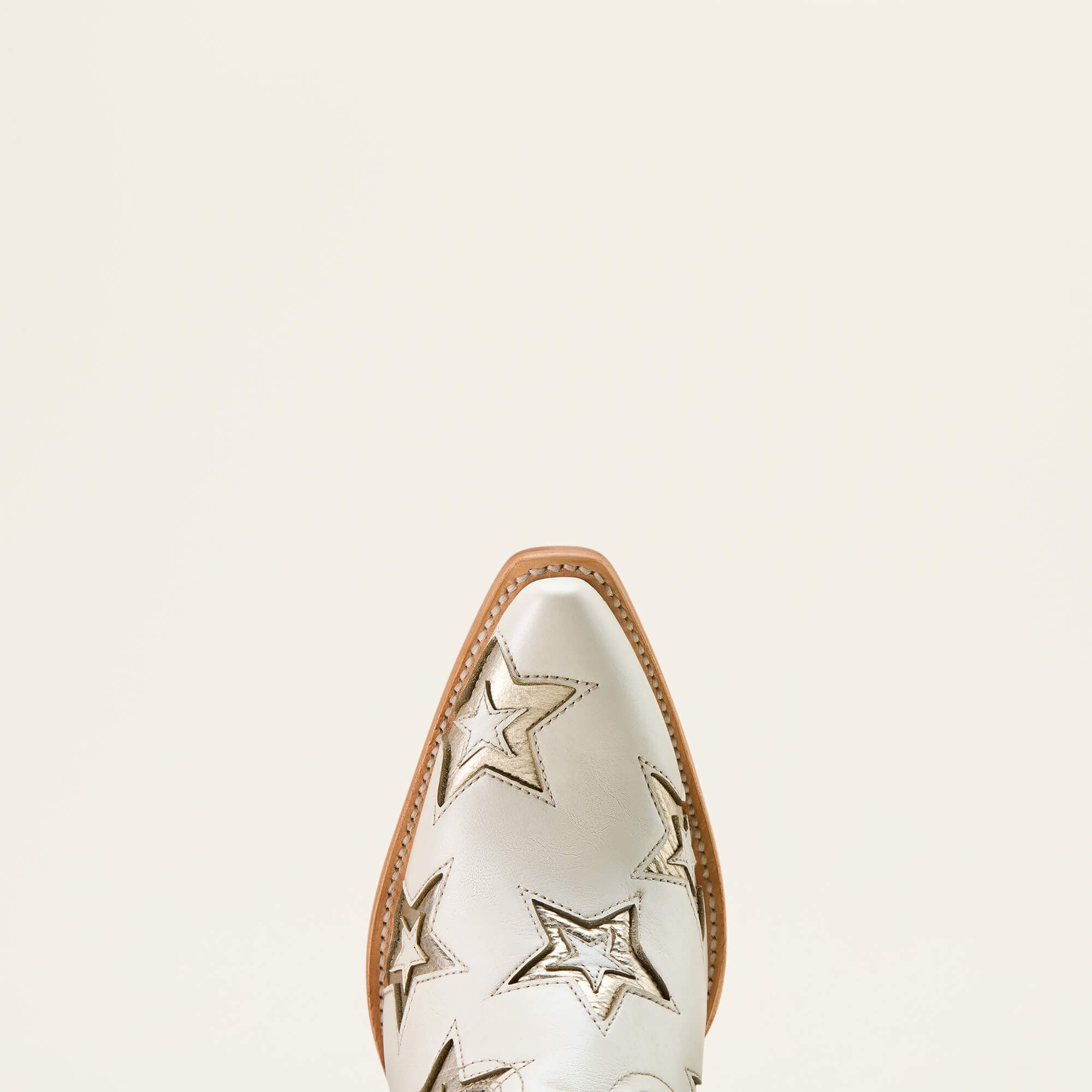 Casanova Star X Toe Western Boot Women - IVORY PEARL
