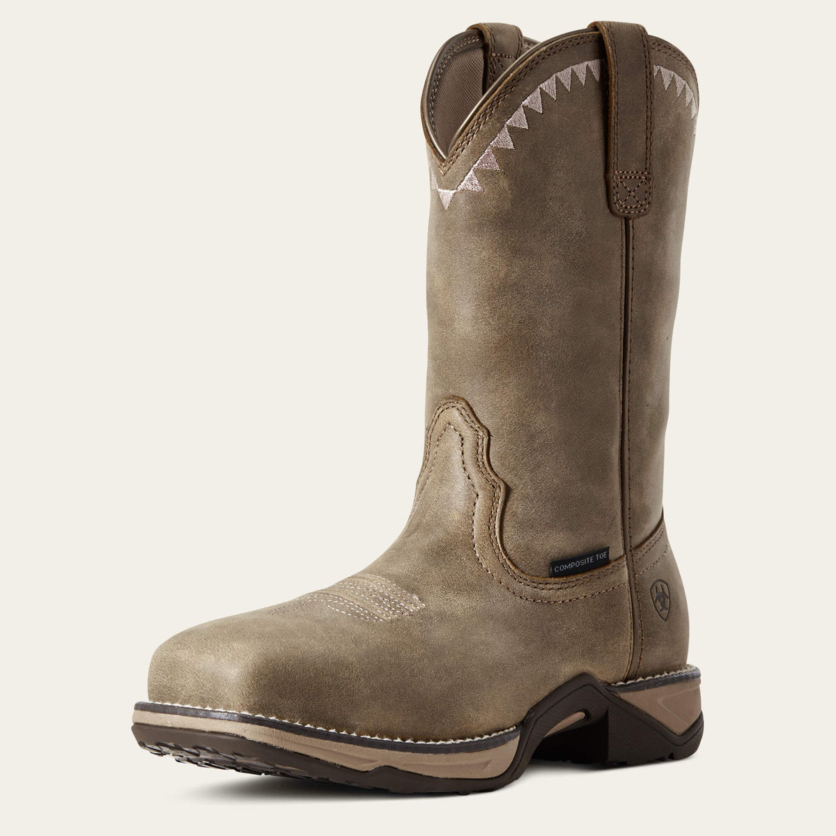 Anthem Deco Composite Toe Work Boot Women - BROWN BOMBER