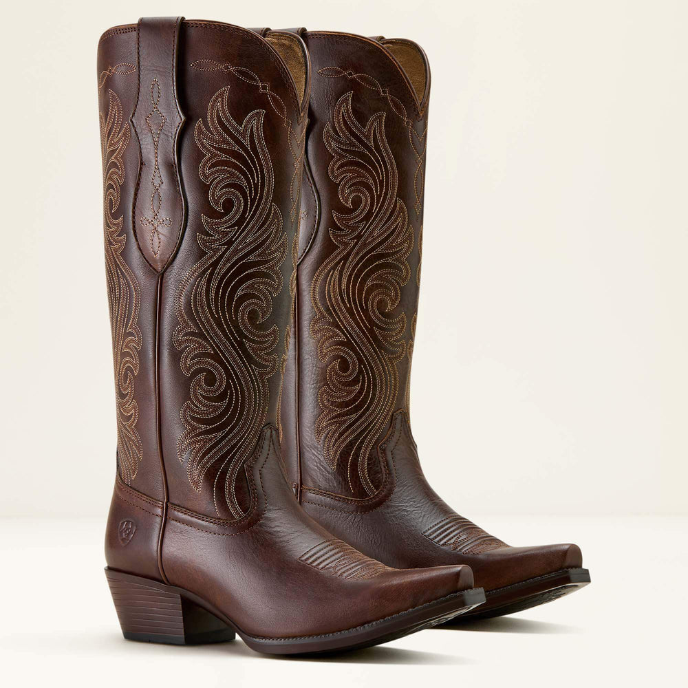 Taytum X Toe Western Boot Women - RICH CLAY