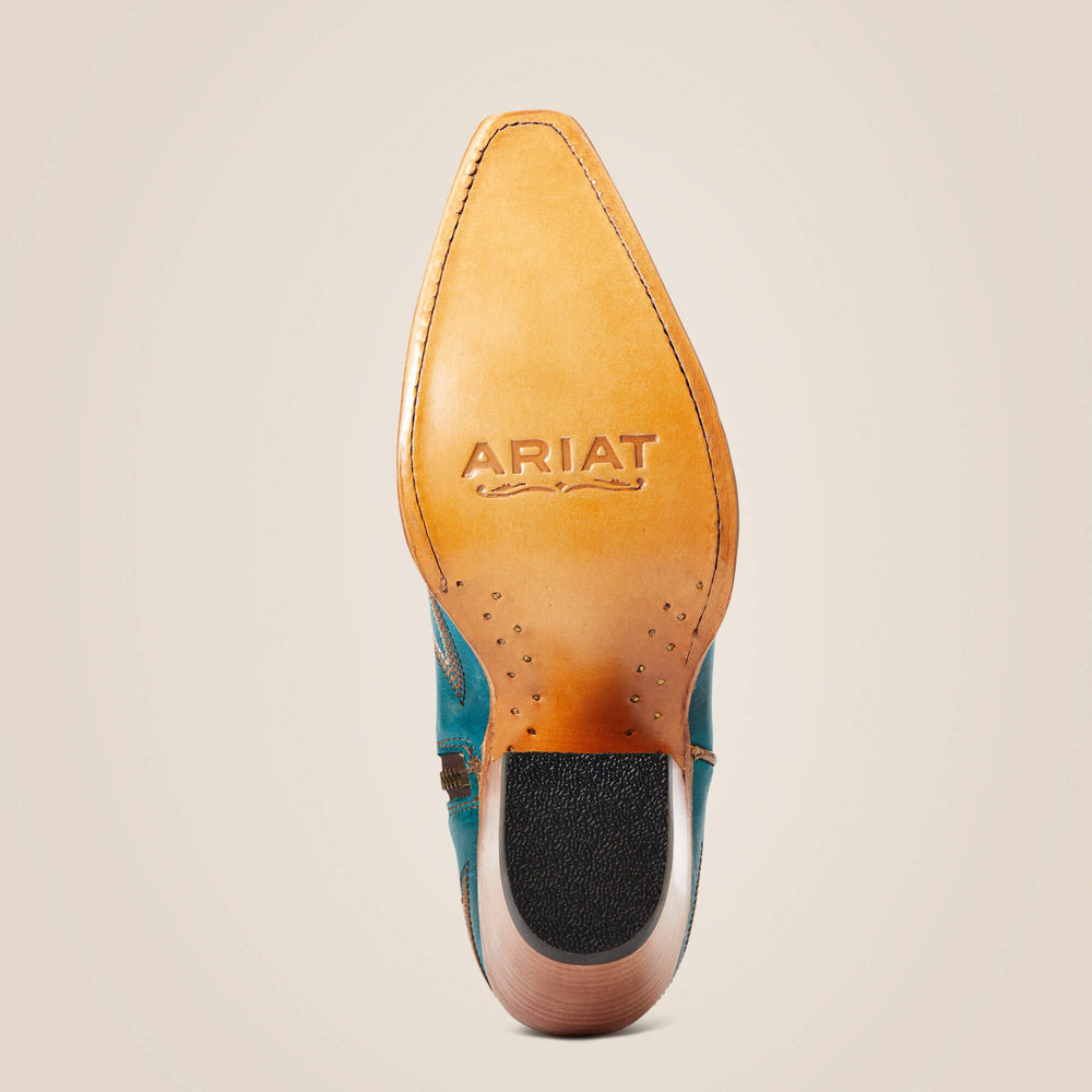 Casanova X Toe Western Boot Women - TURQUOISE