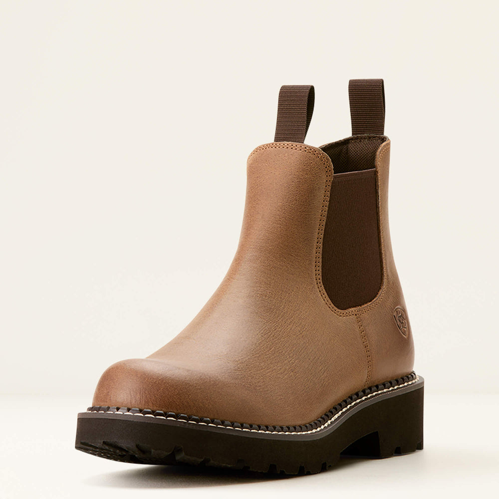 Fatbaby Chelsea Western Boot Women - DISTRESSED NATURAL