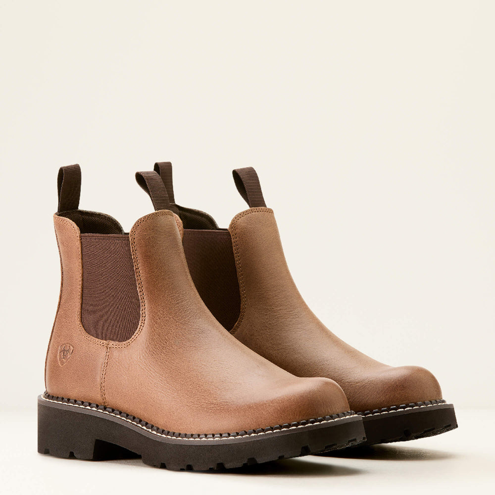 Fatbaby Chelsea Western Boot Women - DISTRESSED NATURAL