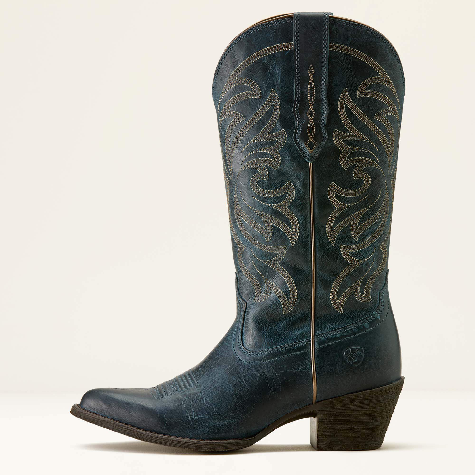 Heritage J Toe Western Boot Women - FRESH DENIM