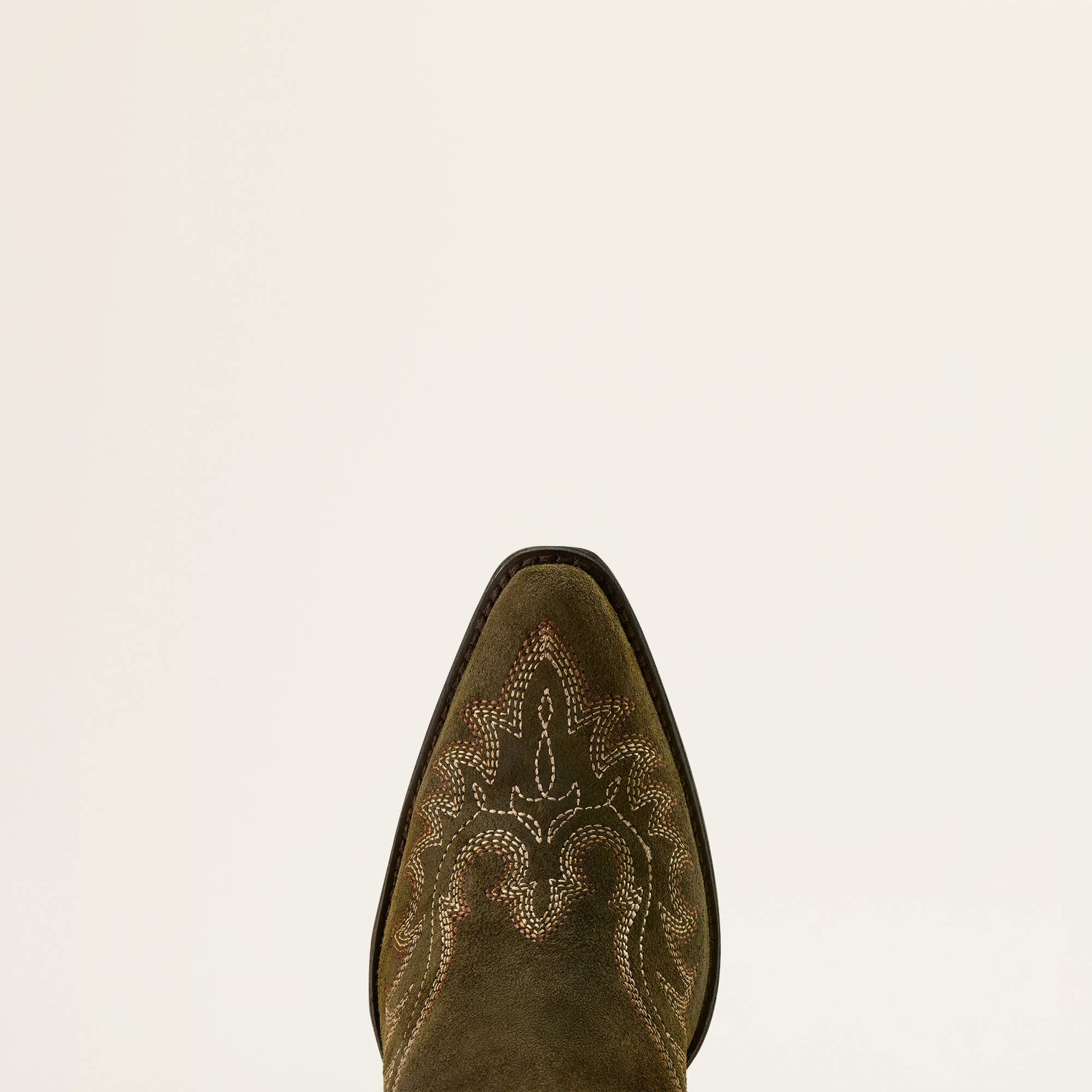 Chandler X Toe Western Boot Women - SOFT OLIVE SUEDE
