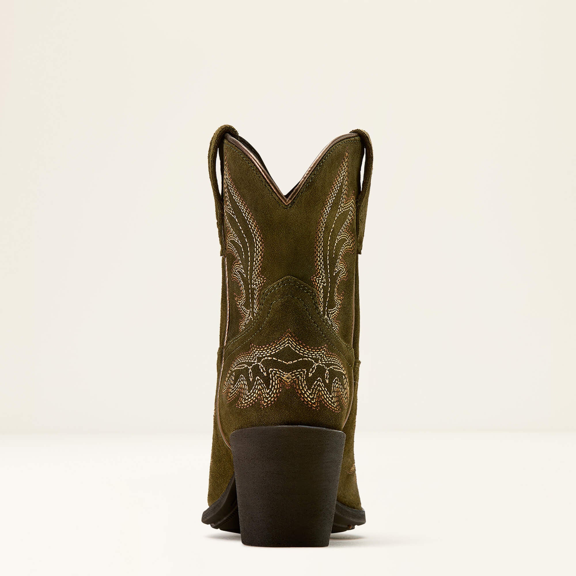 Chandler X Toe Western Boot Women - SOFT OLIVE SUEDE