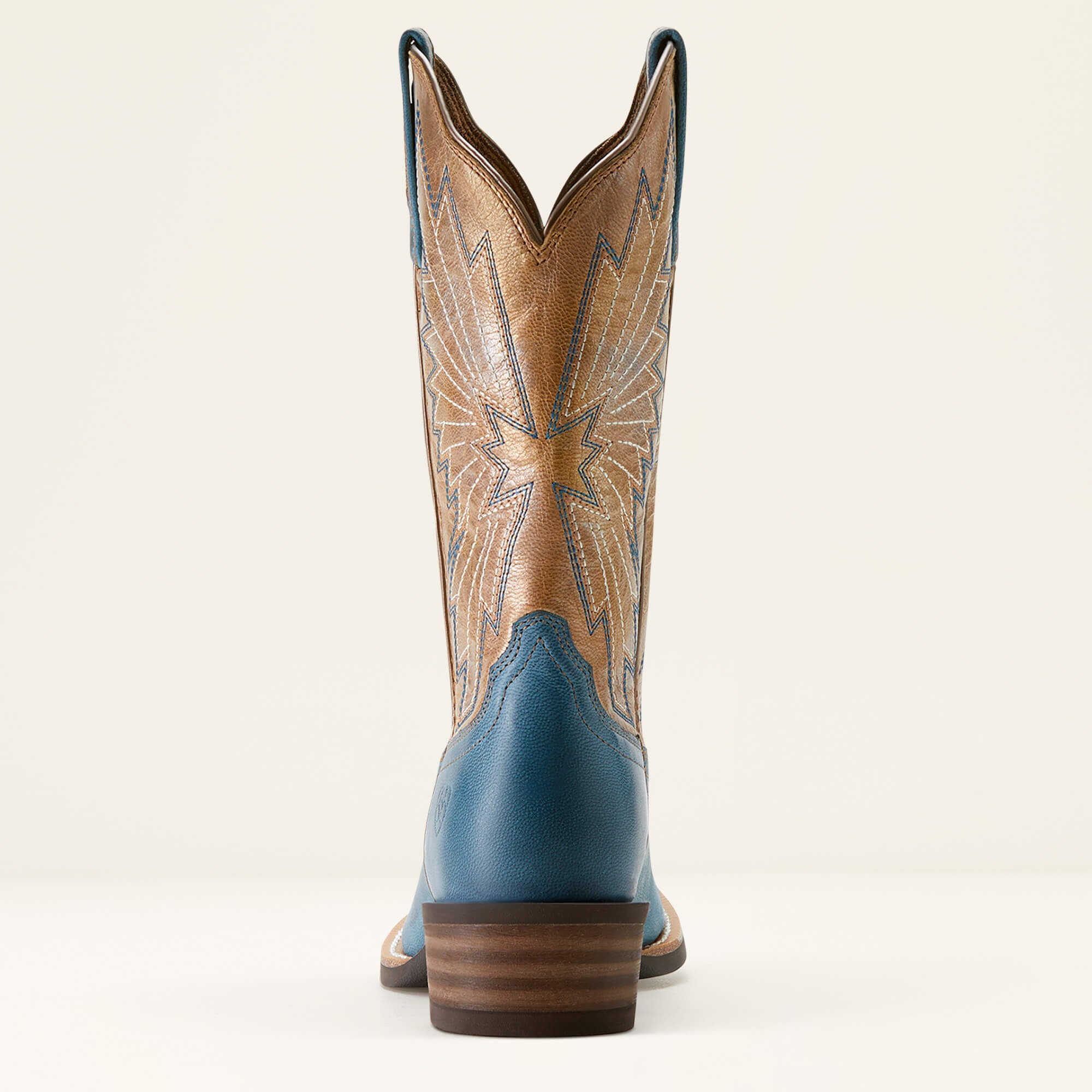 Decatur Western Boot Women - INDIGO DREAMS/PEARLIZED TAN