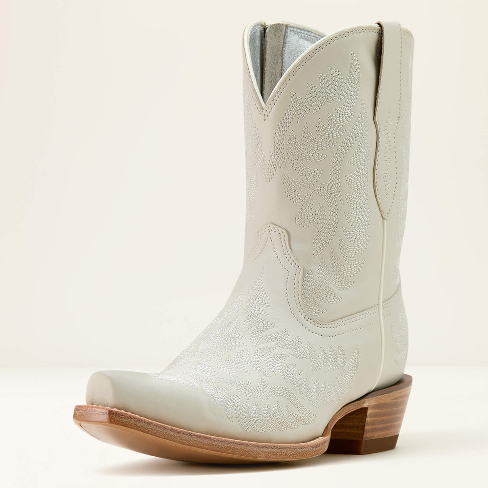 Cate Western Boot Women - WHITE QUARTZ