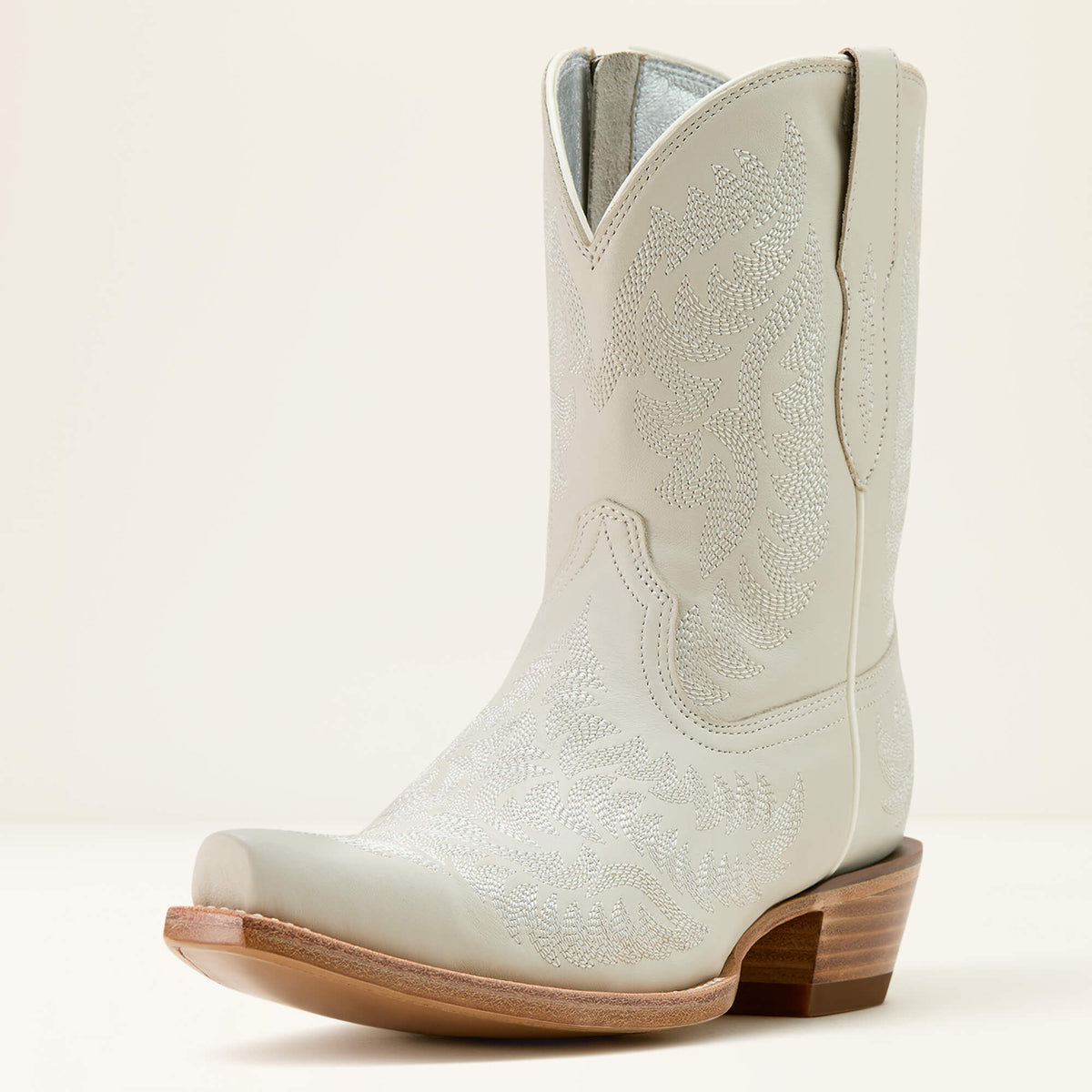 Cate Western Boot Women - WHITE QUARTZ