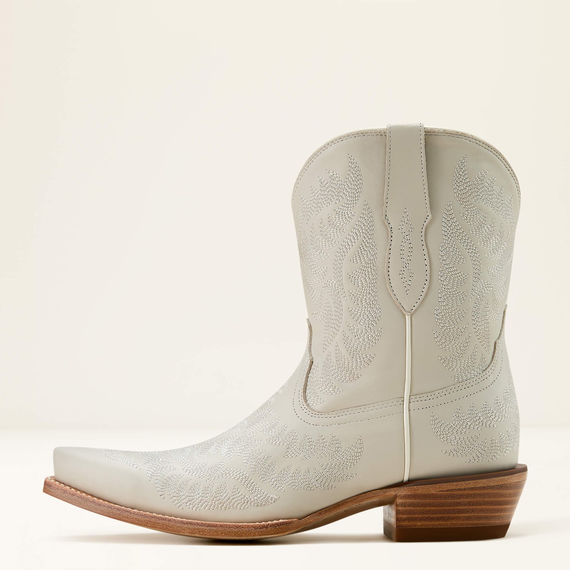 Cate Western Boot Women - WHITE QUARTZ