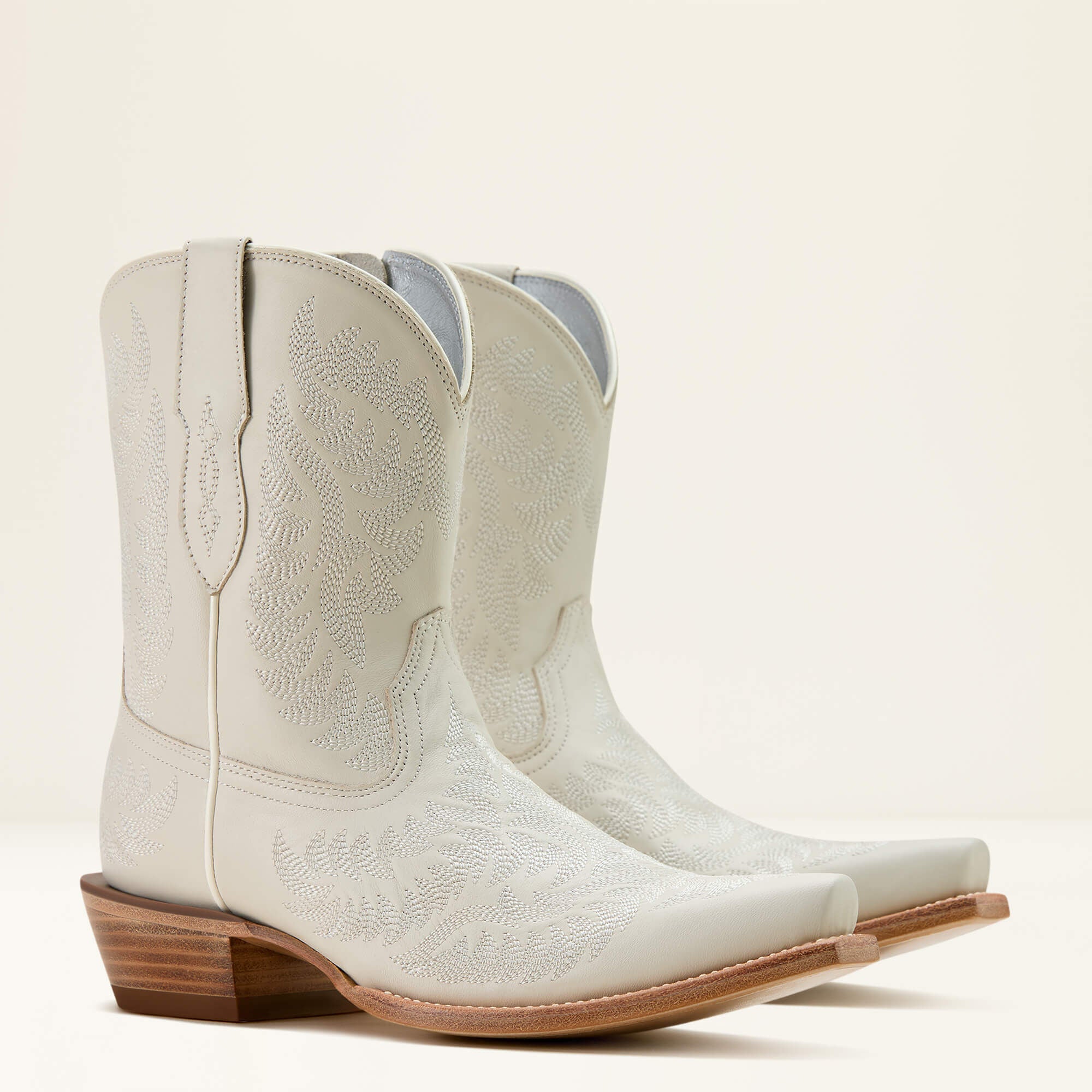 Cate Western Boot Women - WHITE QUARTZ