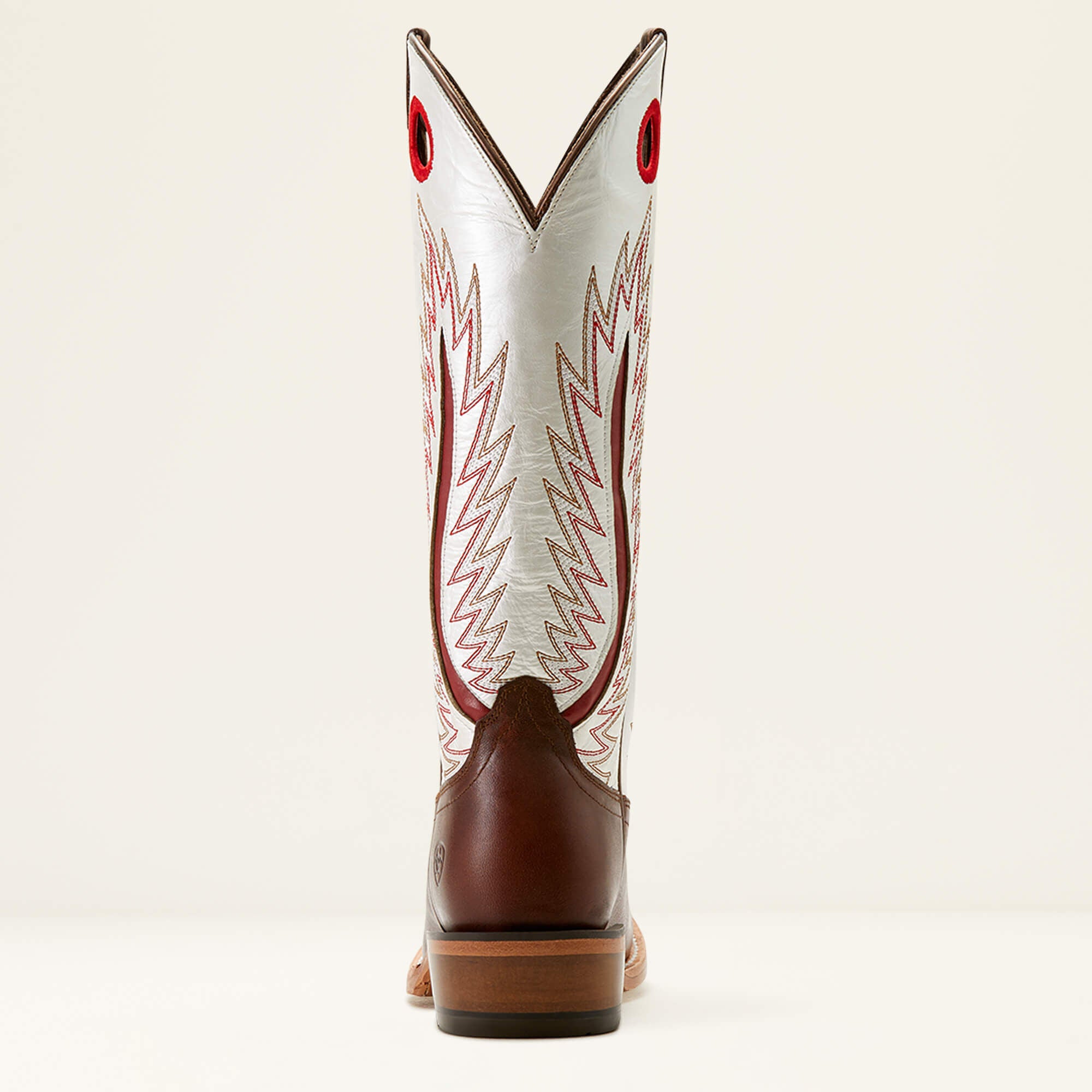 Futurity Fort Worth Narrow Cutter Toe Western Boot Women - RICH JAVA/PEARLY WHITE