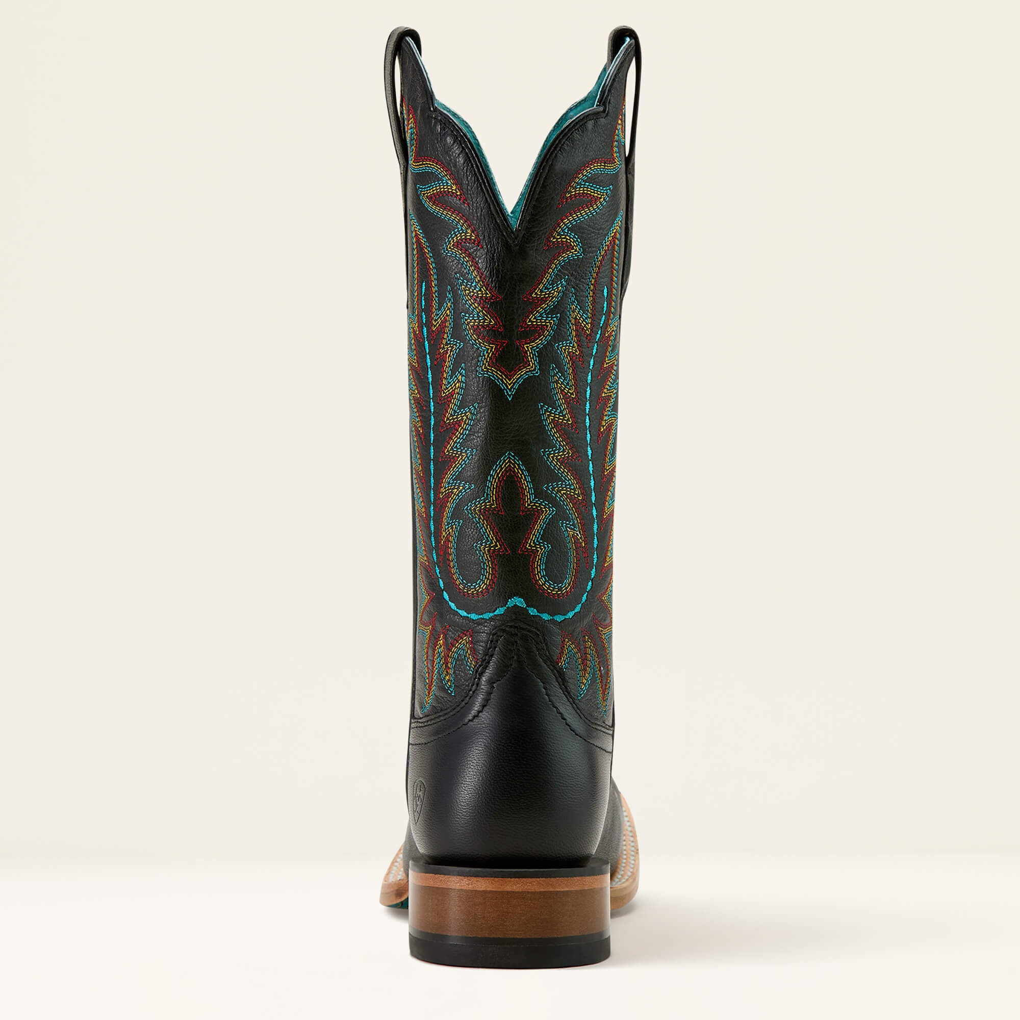 Frontier Tilly Wide Square Toe Western Boot Women - OBSIDIAN