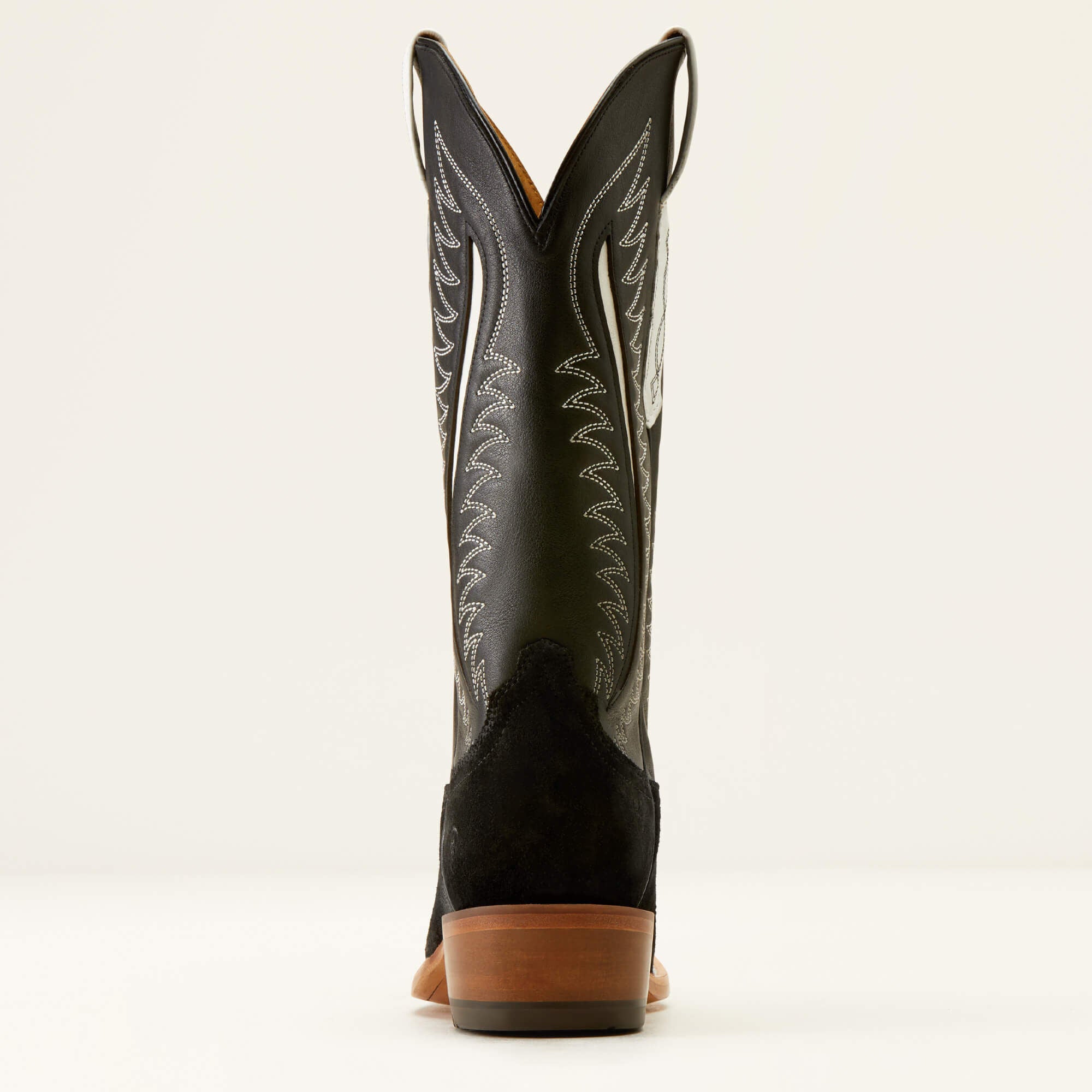 Futurity Limited Western Boot Women - BLACK ROUGHOUT/INK WELL
