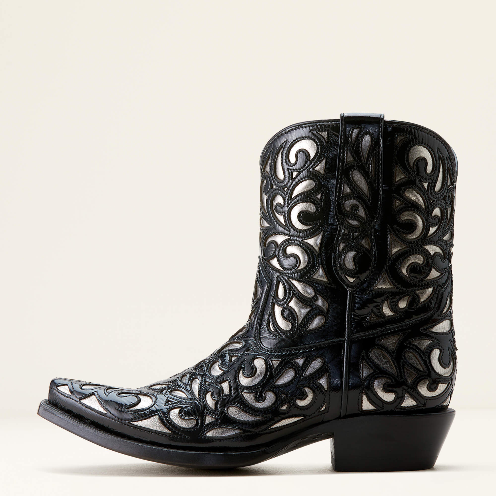 Valentina Western Boot Women - BLACK JASPER/PLATINUM