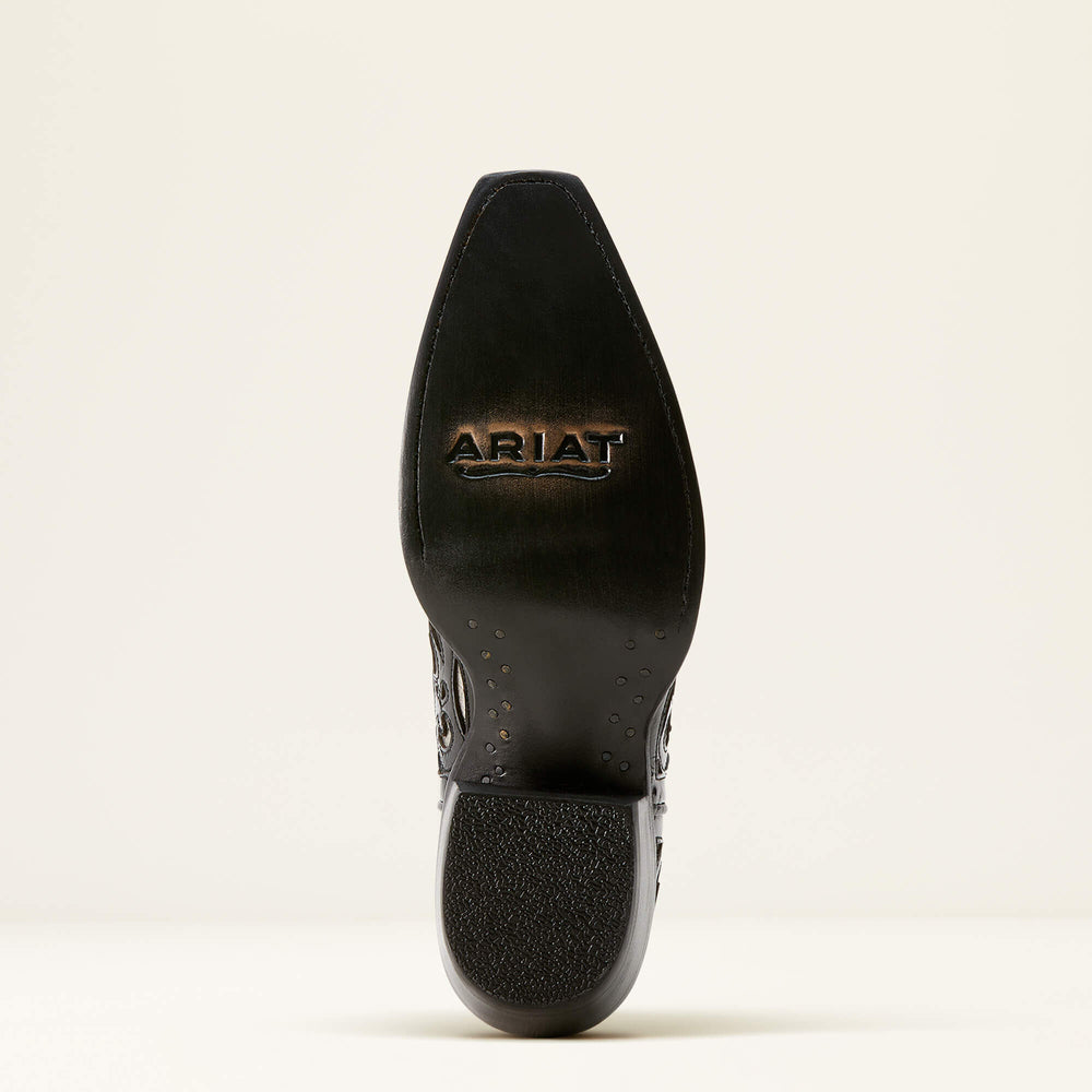 Valentina Western Boot Women - BLACK JASPER/PLATINUM