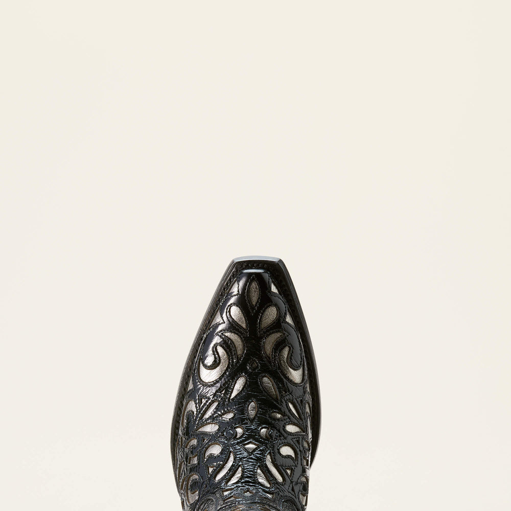 Valentina Western Boot Women - BLACK JASPER/PLATINUM