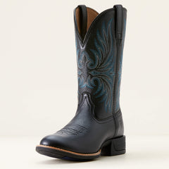 Ranahan Western Boot Women - BLACK DEERTAN
