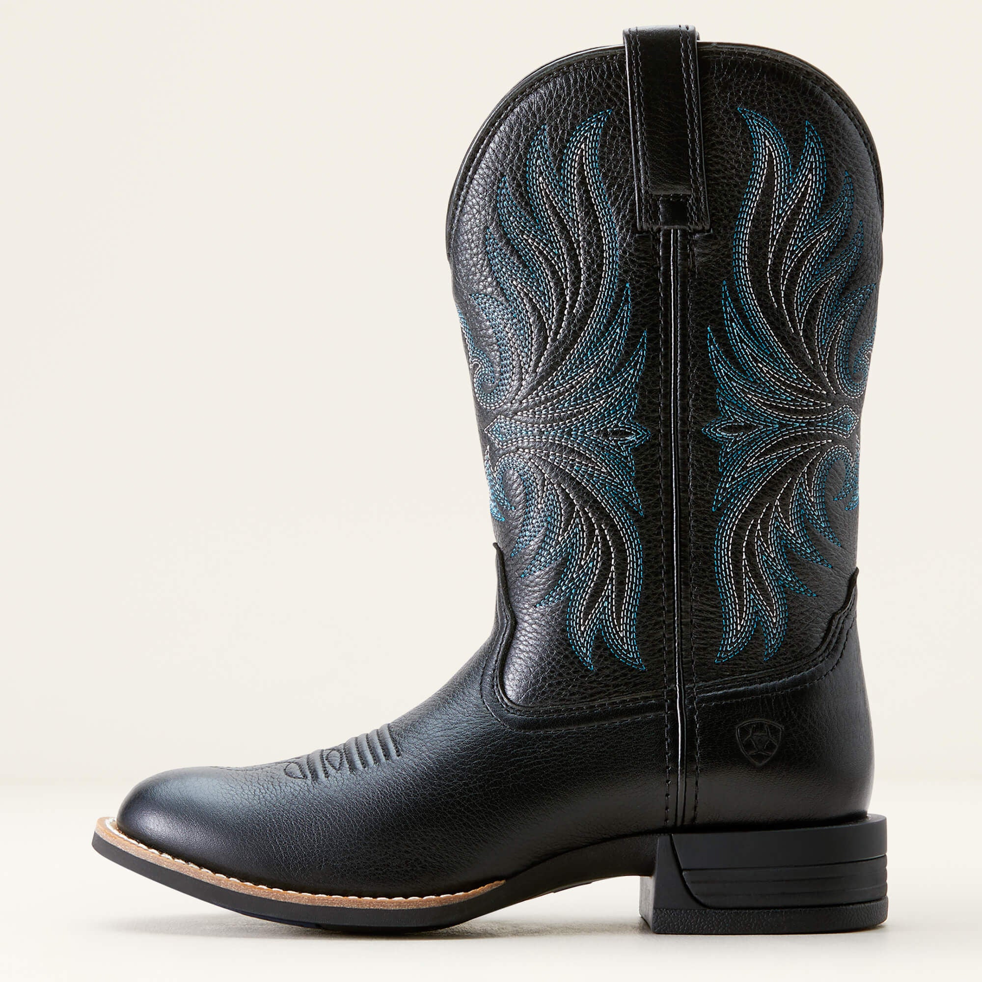 Ranahan Western Boot Women - BLACK DEERTAN