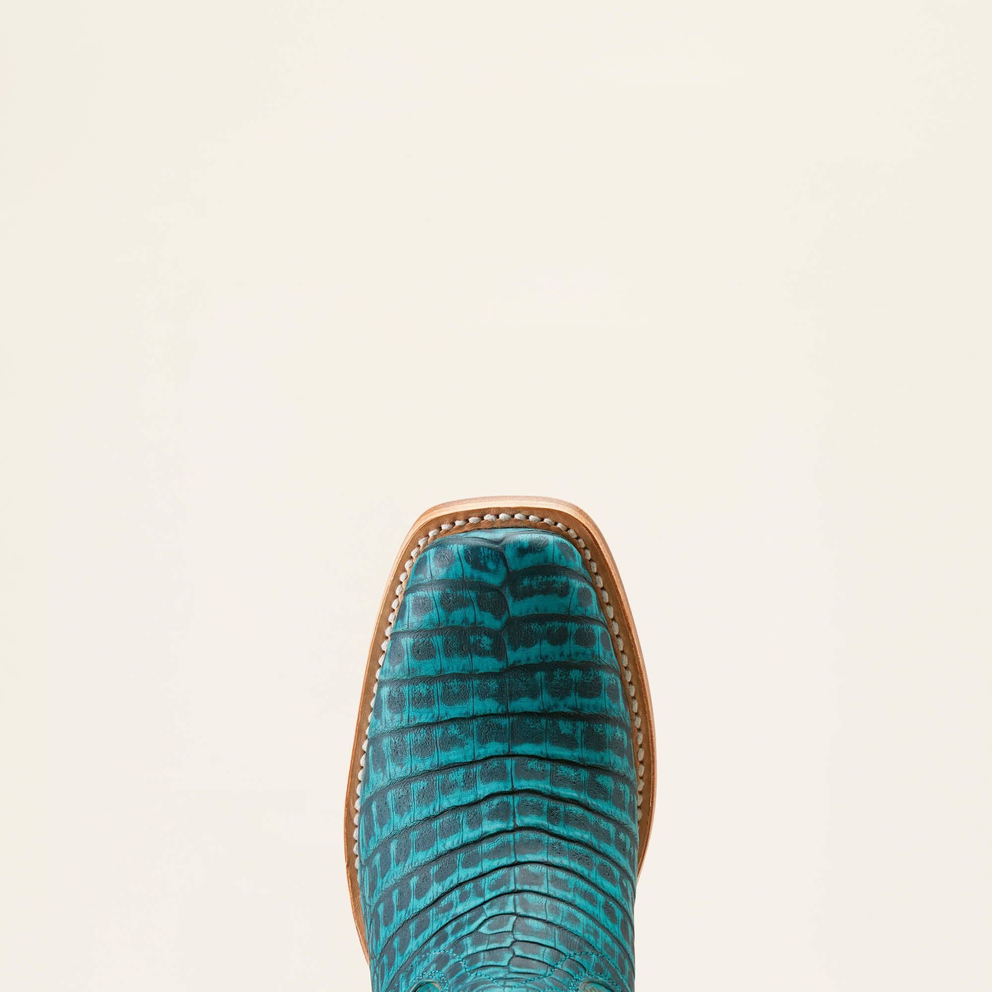 Futurity Boon Western Boot Women - TURQUOISE SUEDED CAIMAN BELLY/AMAZONITE
