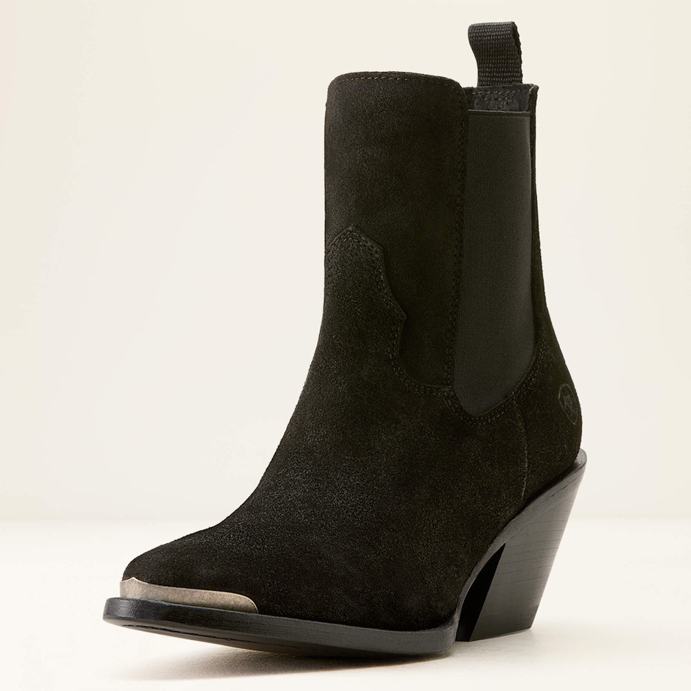 Shiloh Bootie Women - DISTRESSED BLACK SUEDE