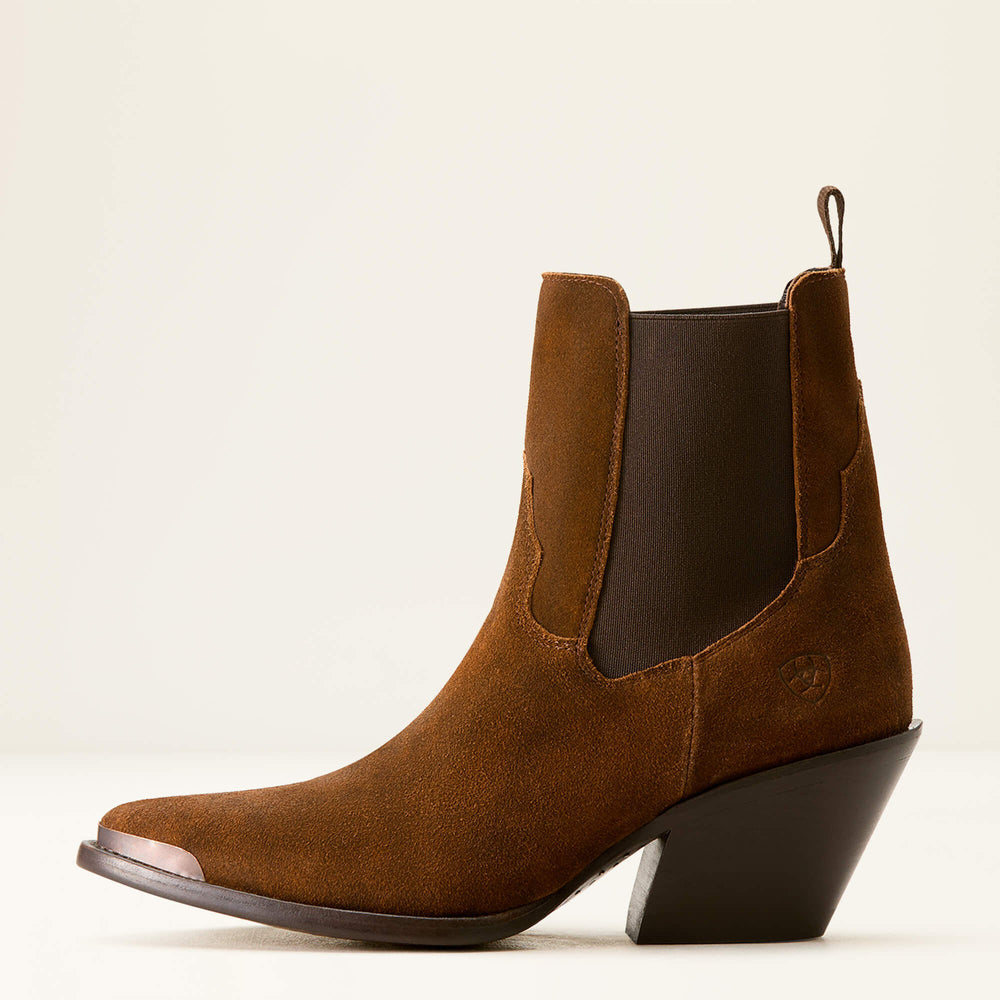 Shiloh Bootie Women - DARK GINGER SUEDE