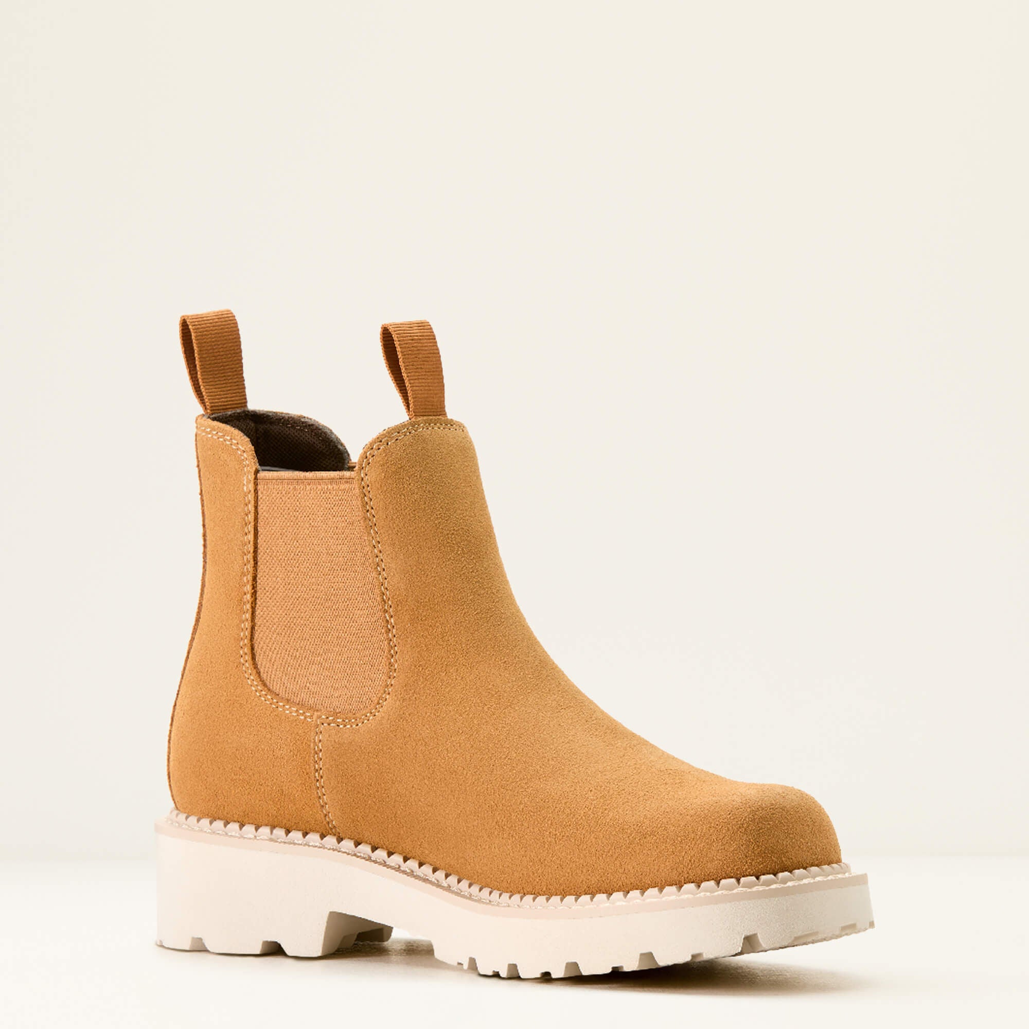 Fatbaby Chelsea Western Boot Women - WHEAT SUEDE