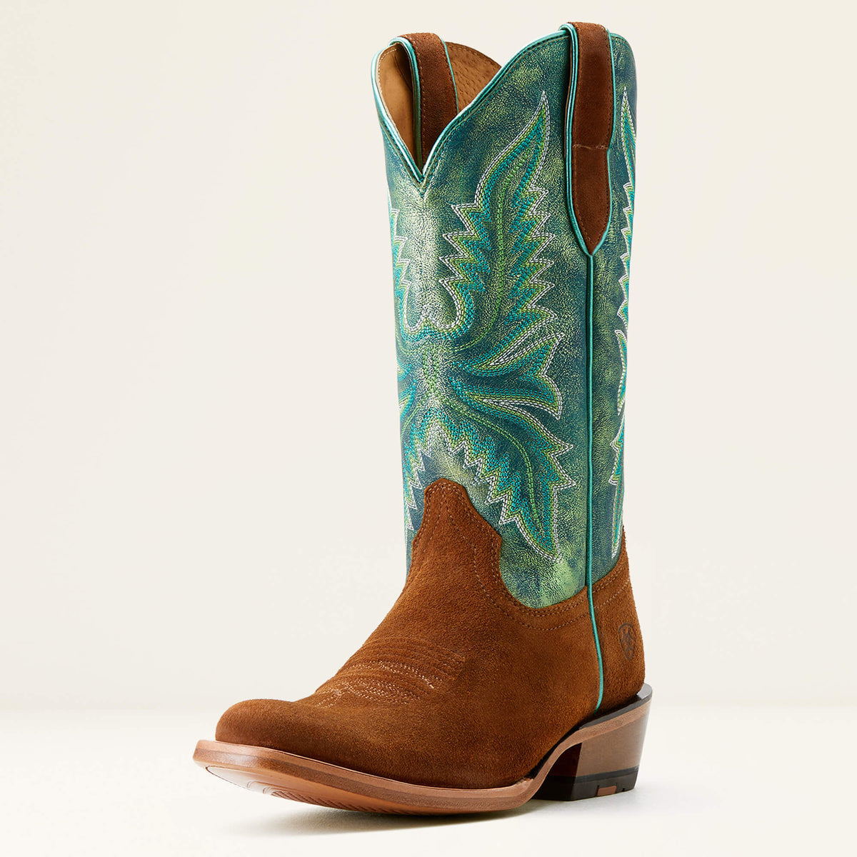 Futurity Flash K Toe Western Boot Women - GLAZED GINGER/NIGHT VISION