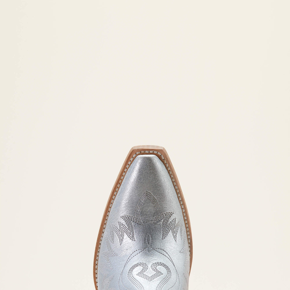 Dixon X Toe Western Boot Women - SILVER SHINE