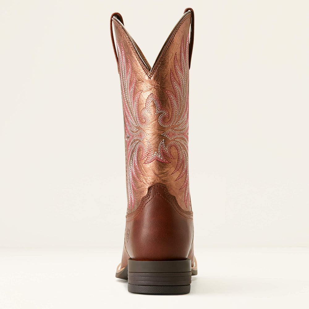 Ranahan Western Boot Women - SIENNA SADDLE/RUSTY  RED