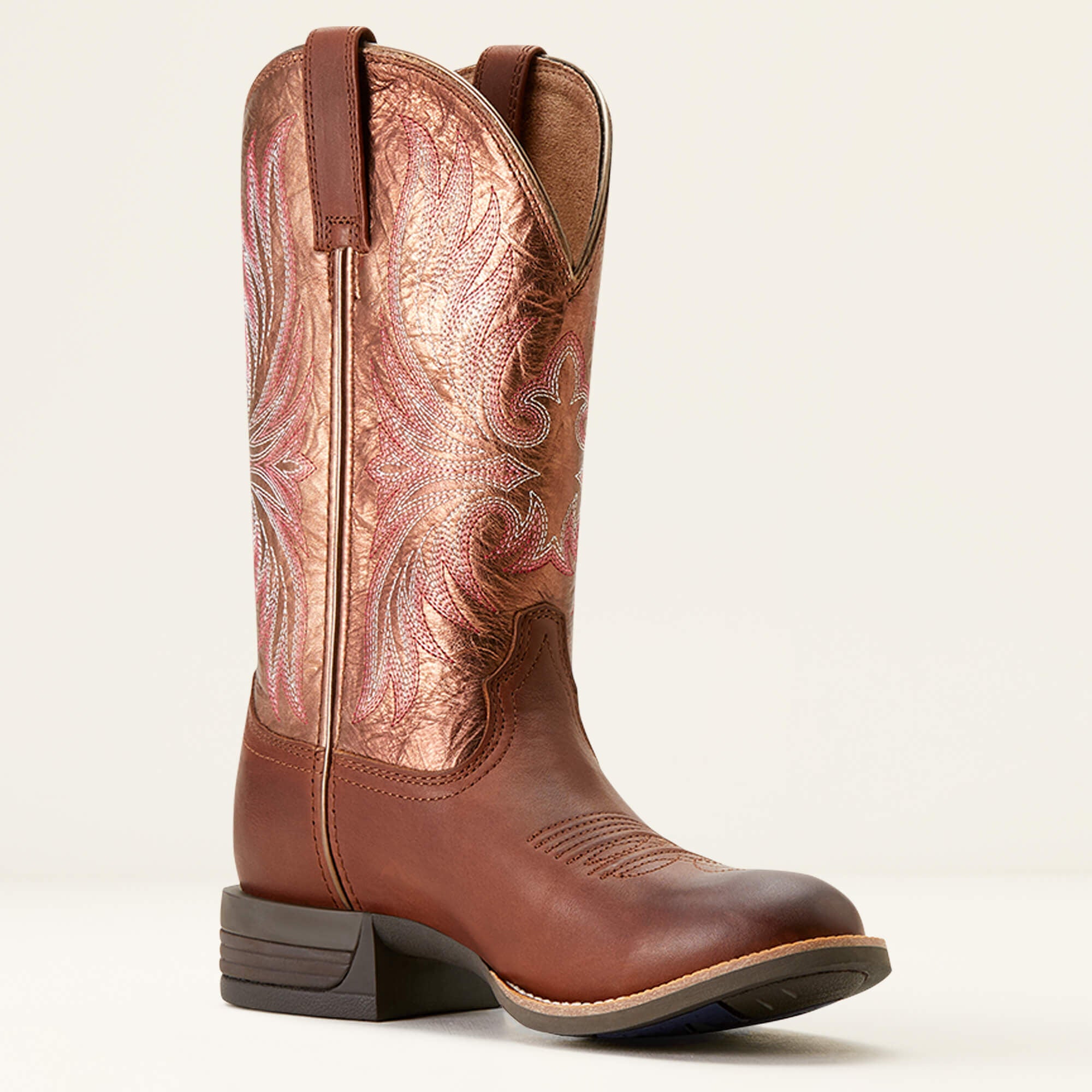 Ranahan Western Boot Women - SIENNA SADDLE/RUSTY  RED