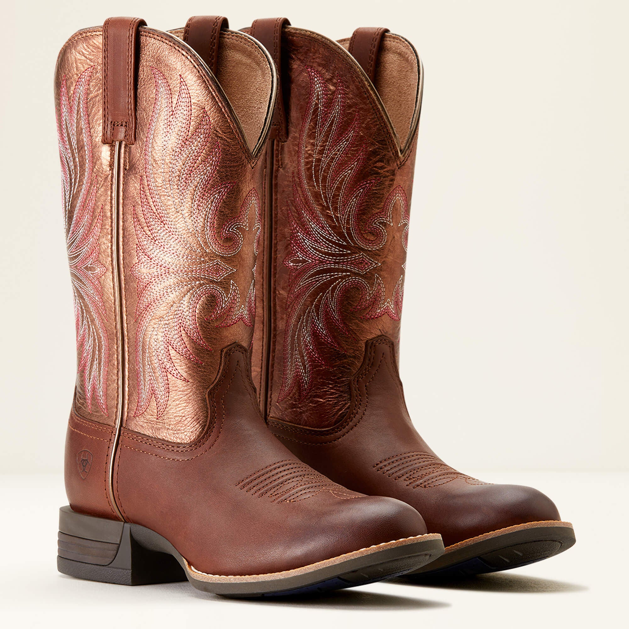 Ranahan Western Boot Women - SIENNA SADDLE/RUSTY  RED