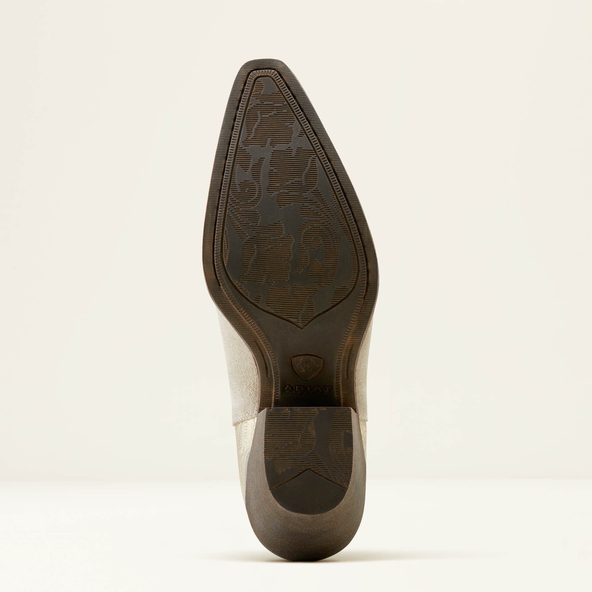 Bradley Western Boot Women - CLOUD WHITE SUEDE/EMBOSSED PEARL