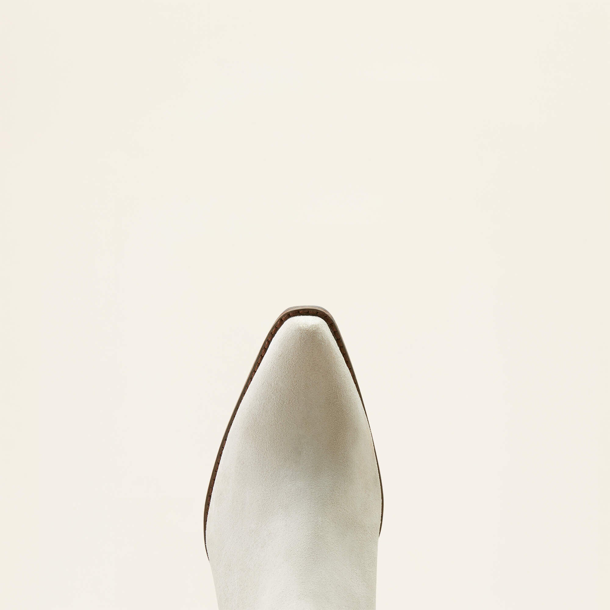 Bradley Western Boot Women - CLOUD WHITE SUEDE/EMBOSSED PEARL
