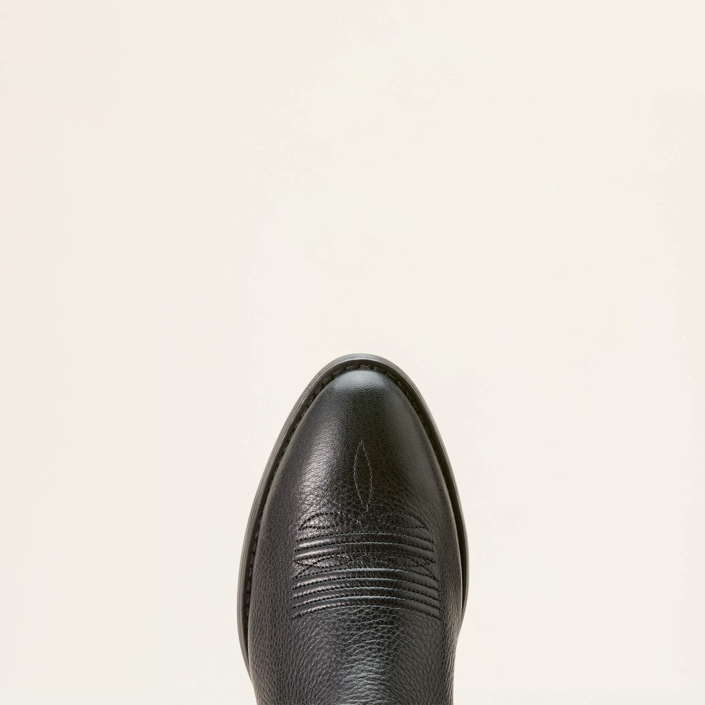 Heritage R Toe Tall Stretchfit Western Boot Women - BLACK DEERTAN
