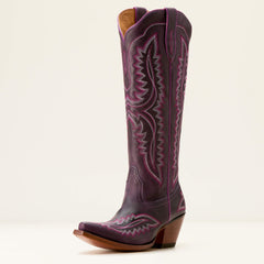 Casanova X Toe Western Boot Women - DEEP AMETHYST